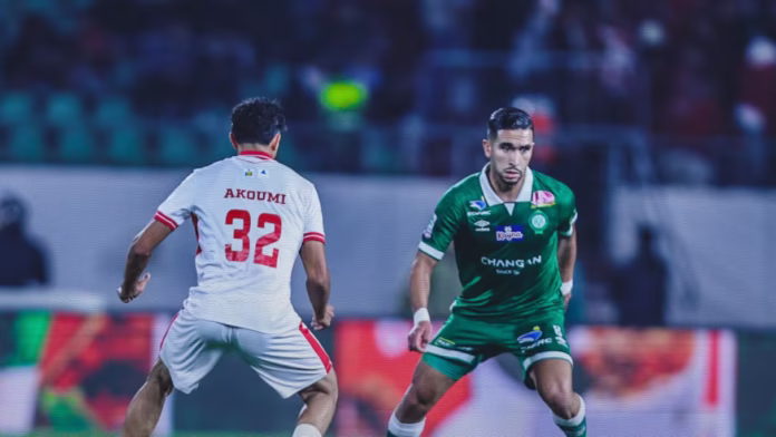 الرجاء يفوز على حسنية أكادير بهدف بوگرين ويُعزز الصدارة