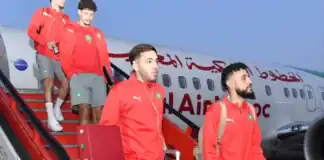 المنتخب المغربي يصل مدريد لمواجهة الإكوادور وباراغواي في وديتي مارس المنتخب المغربي يصل مدريد لمواجهة الإكوادور وباراغواي