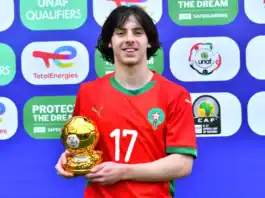 إبراهيم الرباج أفضل لاعب في مباراة المغرب وتونس ضمن بطولة شمال إفريقيا U17 إبراهيم الرباج أفضل لاعب في مباراة المغرب وتونس U17