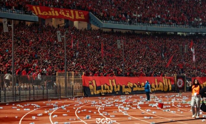 الكاف يُغلق ملعب الأهلي مباراتين ويُغرّمه 60 ألف دولار