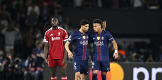 باريس سان جيرمان يهزم ليفربول بثنائية ويقترب من نصف نهائي دوري الأبطال باريس سان جيرمان يهزم ليفربول ويقترب من نصف النهائي