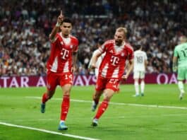 بايرن يضرب ريال مدريد في البرنابيو وأرسنال يخطف الأفضلية في لشبونة بايرن يهزم ريال مدريد وأرسنال يفوز في ذهاب ربع النهائي