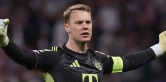 نوير يتوج بجائزة أفضل لاعب في الأسبوع بدوري أبطال أوروبا بعد تألقه أمام ريال مدريد نوير أفضل لاعب في الأسبوع بدوري أبطال أوروبا