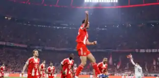 بايرن ميونيخ يعبر إلى نصف النهائي بعد قمة مجنونة أمام ريال مدريد بايرن ميونيخ يهزم ريال مدريد ويبلغ نصف نهائي الأبطال