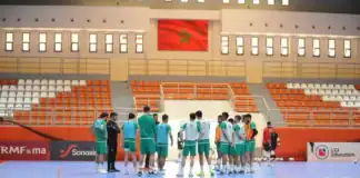 المنتخب المغربي للفوتسال يرفع من وتيرة تحضيراته قبل دوري بركان الدولي المنتخب المغربي للفوتسال يواصل التحضير لدوري بركان