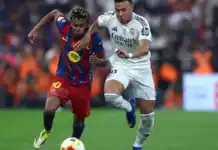 الكلاسيكو يتصدر الجولة 35 وقد يقرب برشلونة من حسم الليغا الكلاسيكو قد يحسم لقب الدوري الإسباني لصالح برشلونة