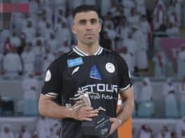 حمد الله يتوج هدافا لدوري أبطال الخليج رغم خسارة الشباب للنهائي حمد الله هداف دوري أبطال الخليج للأندية