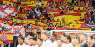 أزمة في مباراة مصر وإسبانيا.. الاتحاد المصري يندد بهتافات معادية للمسلمين الاتحاد المصري يدين هتافات معادية للمسلمين