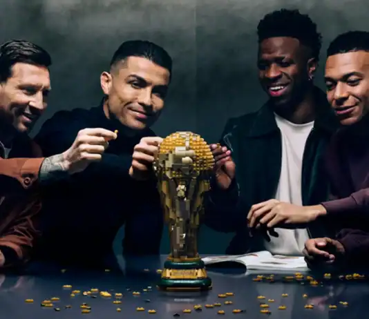 ميسي ورونالدو ومبابي وفينيسيوس في إعلان مذهل لكأس العالم 2026 ميسي ورونالدو في إعلان ليغو لكأس العالم 2026