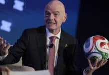 إنفانتينو يؤكد مشاركة إيران في مونديال 2026 رغم أجواء الحرب إنفانتينو يؤكد مشاركة إيران في كأس العالم 2026