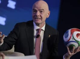 إنفانتينو يؤكد مشاركة إيران في مونديال 2026 رغم أجواء الحرب إنفانتينو يؤكد مشاركة إيران في كأس العالم 2026