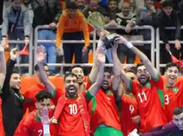المنتخب المغربي للفوتسال يتوج بلقب دوري بركان الدولي بسداسية أمام ليبيا المغرب يتوج بلقب دوري بركان للفوتسال بسداسية أمام ليبيا