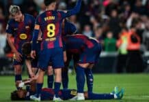 La blessure de Lamine Yamal perturbe le FC Barcelone à un moment crucial de la saison إصابة لامين يامال تقلق برشلونة في نهاية الموسم