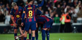 إصابة لامين يامال تربك برشلونة في توقيت حاسم من الموسم إصابة لامين يامال تقلق برشلونة في نهاية الموسم