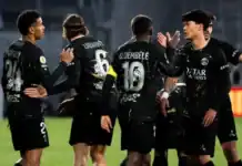 باريس سان جيرمان يتوج رسميًا بلقب الدوري الفرنسي للمرة 14 باريس سان جيرمان بطلاً للدوري الفرنسي للمرة 14