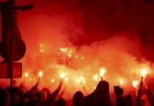 127 personnes arrêtées à Paris après les célébrations de la qualification du PSG pour la finale de la Ligue des champions توقيف 127 شخصًا بعد تأهل باريس للنهائي