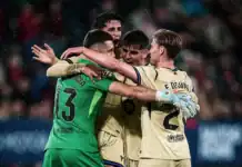 Le FC Barcelone se rapproche du titre. Un but de Lewandowski brise la résistance d’Osasuna برشلونة يقترب من التتويج.. ضربة ليفاندوفسكي تكسر صمود أوساسونا