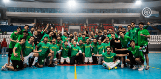 الرجاء يبلغ نصف نهائي كأس العرش للفوتسال بعد إقصاء حامل اللقب الرجاء يقصي لوكوس ويتأهل لنصف نهائي كأس العرش للفوتسال