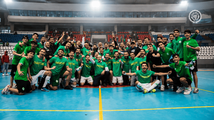 الرجاء يقصي لوكوس ويتأهل لنصف نهائي كأس العرش للفوتسال