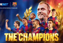 برشلونة يحسم لقب لا ليغا بفوز مستحق في الكلاسيكو على ريال مدريد برشلونة يتوج بلقب لا ليغا بعد انتصار حاسم في الكلاسيكو أمام ريال مدريد | 1xBet