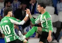 ريال بيتيس يعود إلى دوري أبطال أوروبا بعد غياب 21 عامًا ريال بيتيس يعود إلى دوري أبطال أوروبا
