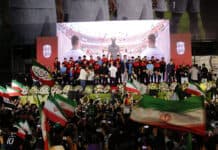 إيران تودع منتخبها في طهران قبل المشاركة في كأس العالم 2026 إيران تودع منتخبها قبل كأس العالم 2026