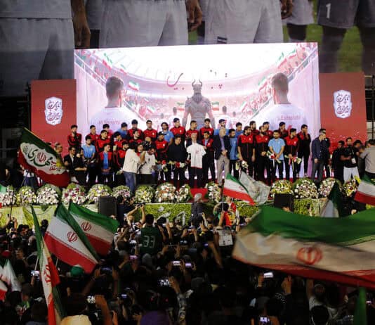 إيران تودع منتخبها في طهران قبل المشاركة في كأس العالم 2026 إيران تودع منتخبها قبل كأس العالم 2026