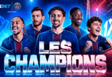 Voici Paris : Le Paris Saint-Germain sacré champion de Ligue 1 pour la cinquième fois consécutive ! Paris Saint-Germain Wins the French League Title | 1xBet
