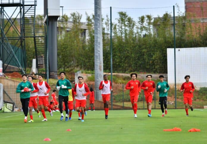 المنتخب المغربي U17 يواصل تحضيراته لكأس إفريقيا