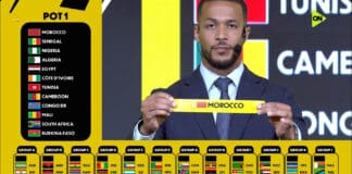 المغرب في المجموعة الأولى لتصفيات كأس أمم إفريقيا 2027 المغرب في مجموعة الغابون بتصفيات كأس أمم إفريقيا 2027