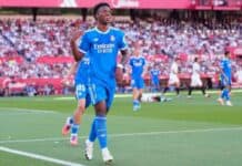 فينيسيوس يقود ريال مدريد للفوز على إشبيلية ومبابي يعود أساسيًا فينيسيوس يقود ريال مدريد للفوز على إشبيلية
