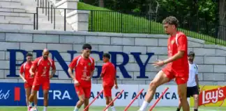 المنتخب المغربي يختتم استعداداته قبل مواجهة البرازيل في كأس العالم 2026 المغرب يختتم تحضيراته قبل مواجهة البرازيل