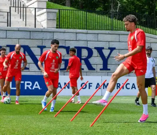 المنتخب المغربي يختتم استعداداته قبل مواجهة البرازيل في كأس العالم 2026 المغرب يختتم تحضيراته قبل مواجهة البرازيل