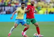 Le Maroc a arraché le match nul face au Brésil pour son entrée en lice à la Coupe du monde 2026 المغرب يتعادل مع البرازيل في كأس العالم 2026