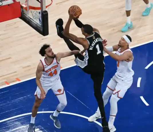 ويمبانياما يقود سبيرز لإسقاط نيكس وتقليص الفارق في نهائي NBA ويمبانياما يقود سبيرز للفوز على نيكس في نهائي NBA