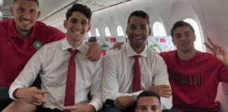 بعثة المنتخب المغربي تصل إلى نيوجيرسي استعداداً لكأس العالم 2026 المنتخب المغربي يصل إلى نيوجيرسي قبل كأس العالم 2026