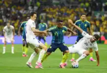 La Colombie s’impose 3-0 face à l’Ouzbékistan lors des débuts des « Loups blancs » en Coupe du monde كولومبيا تهزم أوزبكستان في كأس العالم