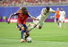 إسبانيا تكتسح السعودية برباعية في كأس العالم 2026 إسبانيا تكتسح السعودية برباعية في المونديال