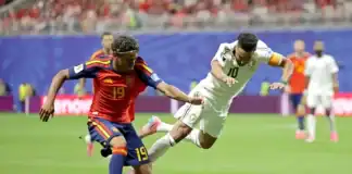 إسبانيا تكتسح السعودية برباعية في كأس العالم 2026 إسبانيا تكتسح السعودية برباعية في المونديال