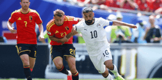 مصر تفرض التعادل على بلجيكا في افتتاح مشوارها بكأس العالم 2026 مصر تتعادل مع بلجيكا في كأس العالم