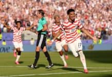 الولايات المتحدة تحقق فوزها الرابع على منتخب أوروبي في تاريخ كأس العالم الولايات المتحدة تحقق فوزها الرابع على منتخب أوروبي في كأس العالم