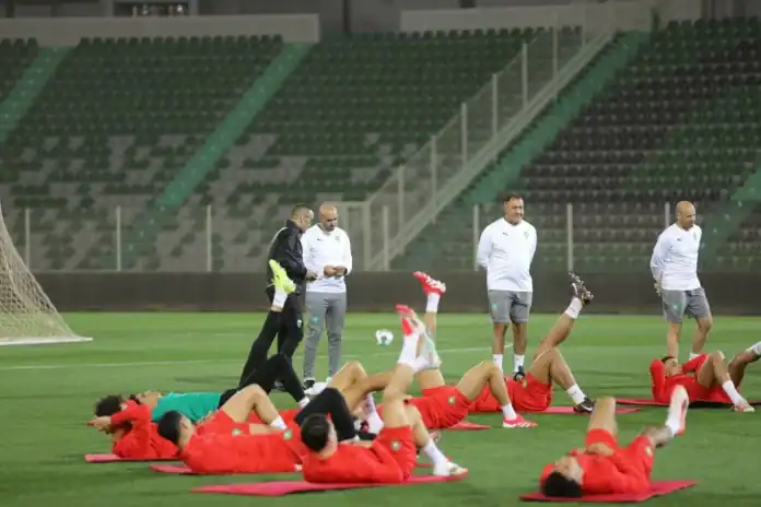 المنتخب المغربي يستعد في وجدة لمواجهة النيجر