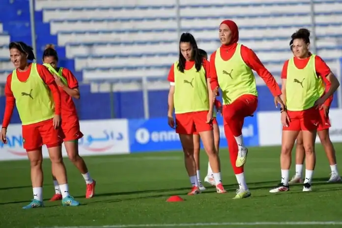 المنتخب المغربي النسوي يُنهي استعداداته لمواجهة الكاميرون