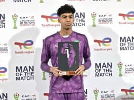 بلعروش يتألق ويُتوَّج أفضل لاعب في مواجهة كوت ديفوار بلعروش الأفضل في نصف النهائي بعد تألقه أمام كوت ديفوار