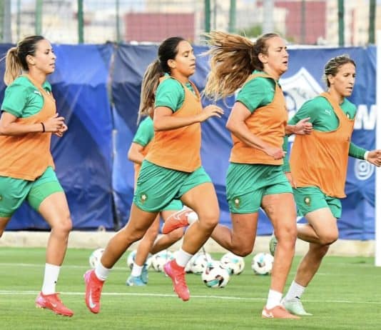 المنتخب الوطني النسوي يواصل استعداداته في طنجة لنهائيات كأس أمم إفريقيا المنتخب النسوي المغربي يستعد في طنجة لكأس أمم إفريقيا 2025