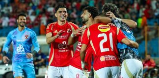 الثلاثي المغربي يتوج بلقب الدوري المصري مع الأهلي بعد فوز ساحق على فاركو الثلاثي المغربي يتوج بالدوري المصري مع الأهلي بعد سداسية أمام فاركو