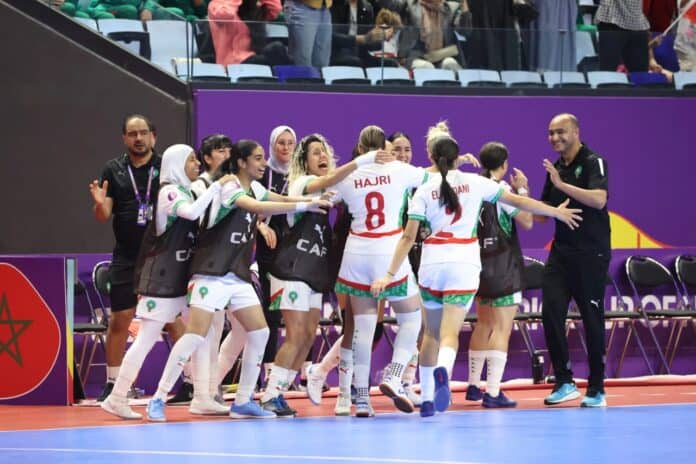 المنتخب النسوي المغربي يتوج بكأس إفريقيا لأول مرة في تاريخ كرة القدم داخل القاعة