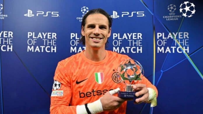 يان زومر أفضل لاعب في الأسبوع بدوري أبطال أوروبا