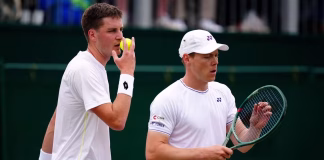 هليوفاارا وباتن يتأهلان إلى ربع نهائي ويمبلدون بعد انسحاب منافسيهما Walkover sends Heliovaara and Patten through to Wimbledon Quarter-finals