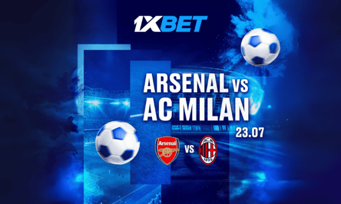 Match amical Arsenal - Milan 2025 : analyse et pronostics avec 1xBet Français